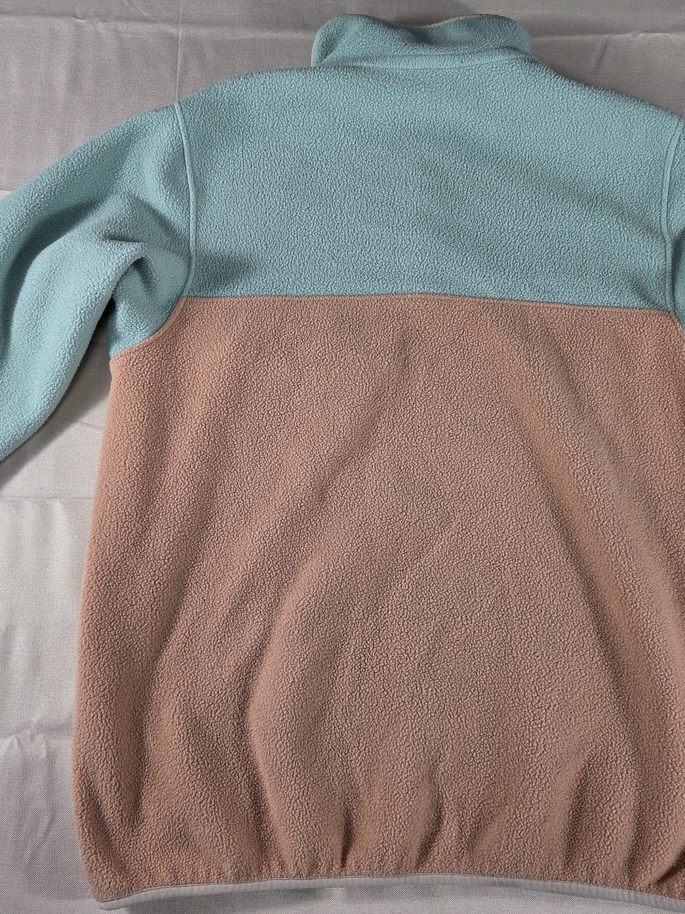 Patagonia Synchilla Snap-T Fleece Pullover Large Blue Pink Colorblock - Picture 9 of 9